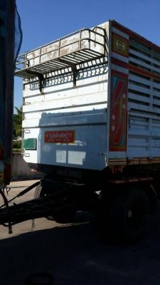 ขายด่วน HINO FM2KNND 260แรง แม่12ล้อ 2คานหน้า ยางดี คัชชีสวย ดั้มคอกเกษตร แม่ลูก ลูกสองเพลา เอกสารเล่มทะเบียนทั้งแม่ลูก