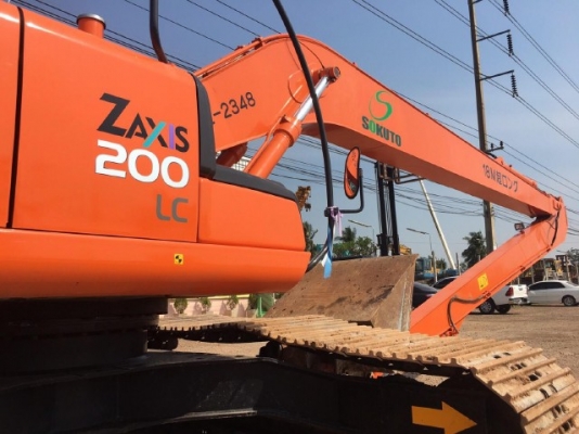 ขายรถแบคโฮ HITACHI ZX200LC บูมยาว 18 เมตร รถนอกนำเข้าเองจากญี่ปุ่น สภาพสวยพร้อมใช้งาน มีVDOการทำงานครับ ขายรถแบคโฮ HITACHI ZX200LC บูมยาว 18 เมตร รถนอกนำเข้าเองจากญี่ปุ่น สภาพสวยพร้อมใช้งาน มีVDOการทำงานครับ
