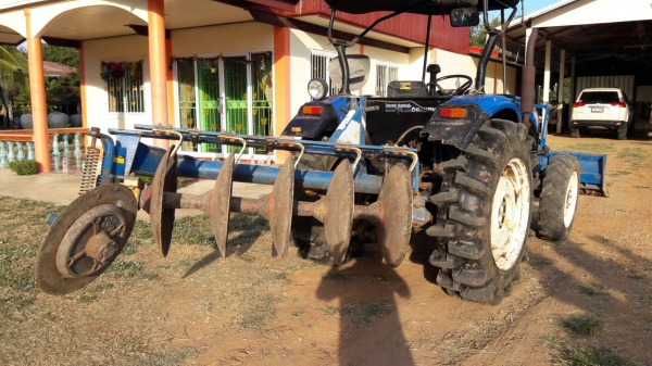 ขายรถไถ CHAME 454 อุปกรณ์ใบดันหน้าผานหลัง เอการครบ