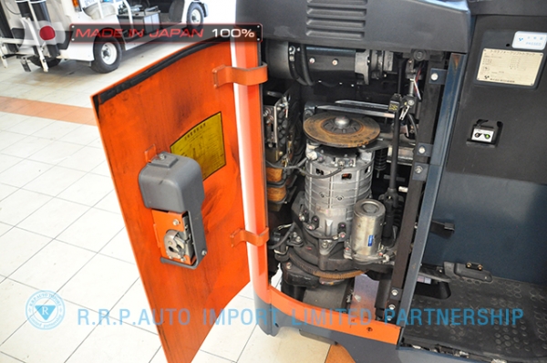 ขายรถโฟล์คลิฟท์ไฟฟ้ามือสอง TOYOTA 7FBRS10-10700 นำเข้าจากประเทศญี่ปุ่น 100\% ไม่เคยใช้งานในไทย