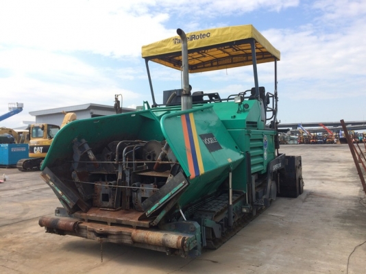 รถปูยาง Vogele รุ่น Super 2100 ช่วงล่างเป็นแทร็ค นำเข้าจากญี่ปุ่น