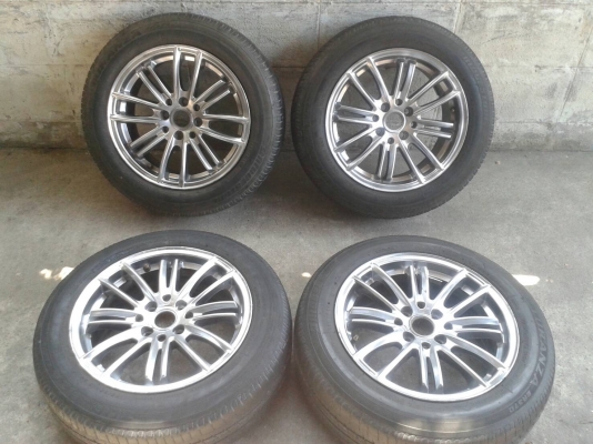 ขอบ15นิ้ว4รู100/114 พร้อมยาง ชุุดนี้ ราคา 5800 บาท