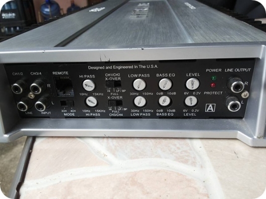 poweramp hifonic zeus 150*4 @ 4 ohm งานอเมริกาแท้