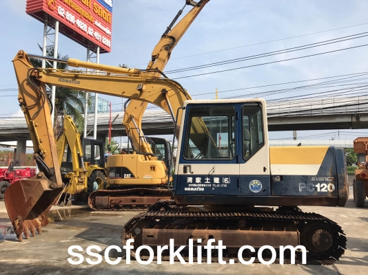 ขายรถขุด KOMATSU PC120-5 นำเข้าเองจากญี่ปุ่น