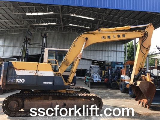 ขายรถขุด KOMATSU PC120-5 นำเข้าเองจากญี่ปุ่น