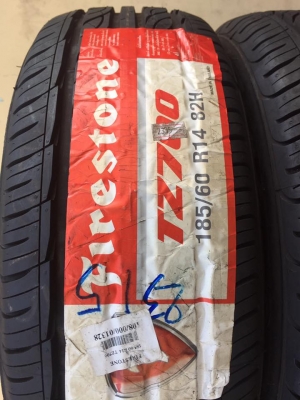 ขายยาง FIRESTONE TZ700 185-60-14 ปี15 ชุดละ 4,400 บาท