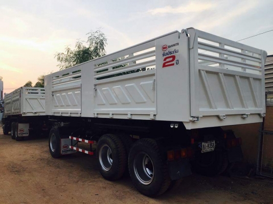 ขายรถพ่วง HINO mega 344 แรง ปี 56 แม่ลูกดัมพ์สามมิตร ลูก 3 เพลา ทะเบียนพร้อม ขายรถพ่วง HINO mega 344 แรง ปี 56 แม่ลูกดัมพ์สามมิตร ลูก 3 เพลา ทะเบียนพร้อม