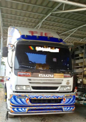 ขายรถหัวลาก 10 ล้อ 2 เพลา รถสวย พร้อมใช้งาน ยาง70-80\% ISUZU DECA 320 ปี.ธ.ค.50 แม็คโหด ราคา.1250000 ต่อรอง สนใจนัดดูรถล่วงหน้า ที่โทร ID 081-3531946 ต่อ.บาท