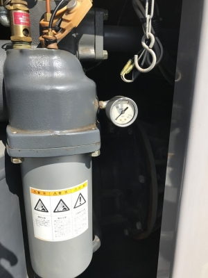 มาใหม่ครับ ปั้มลม 100 แรง แบบมอร์เตอร์ไฟฟ้า AIRMAN SMS75SD-56