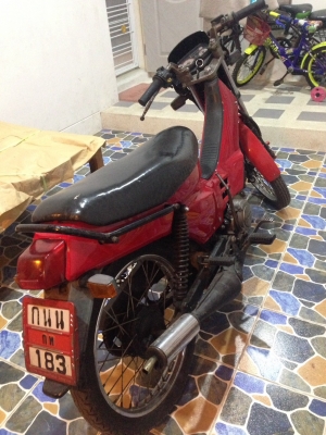 ขายรถมอเตอร์ไซด์ ฮอนด้า โนวา 5 เกียร์สภาพดีราคาถูก