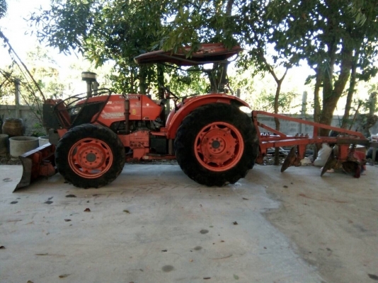 Kubota M7040 ปี51 หาง3 ใบดัน เล่มพร้อมใช้