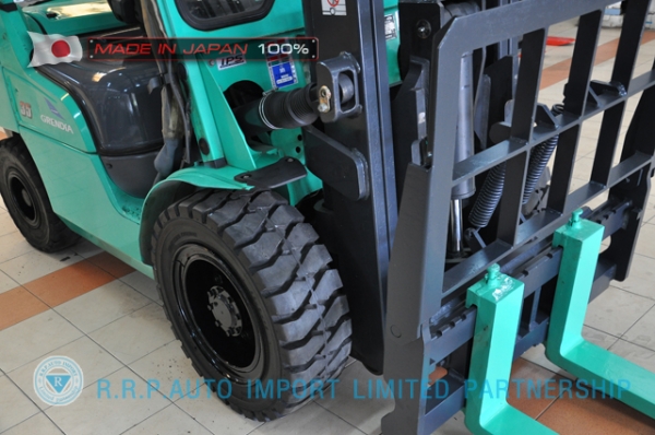 ขายรถโฟล์คลิฟท์มือสอง MITSUBISHI รุ่น F14E-80214 นำเข้าจากประเทศญี่ปุ่น 100\%