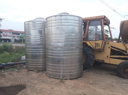 ขายถังน้ำขนาด 16000 ลิตรเหล็กหนา 6 มิลภายในทาอีพ็อกซี่แล้ว