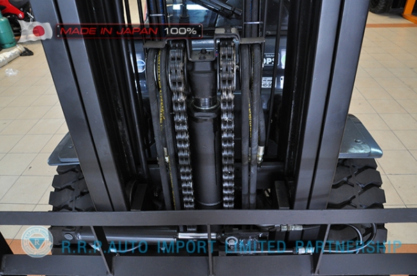 รถโฟล์คลิฟท์พร้อมขาย TOYOTA รุ่น  8FD35-10483 นำเข้าจากประเทศญี่ปุ่น 100\% ไม่เคยใช้งานในไทย