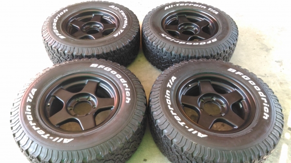 ขายล้อพร้อมยาง BF 265/70/16