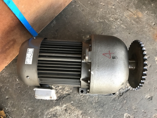 ขายมอเตอร์เกียร์ Mitsubishi 5HP. 380V made in Japan อัตราทด 1:15 เพลาออก 100รอบต่อนาที สภาพสวยมากเดิมๆ วิ่งนิ่ม พร้อมใช้งาน ขายมอเตอร์เกียร์ Mitsubishi 5HP. 380V made in Japan อัตราทด 1:15 เพลาออก 100รอบต่อนาที สภาพสวยมากเดิมๆ วิ่งนิ่ม พร้อมใช้งาน