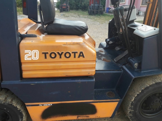 ขายรถยก TOYOTA 5FG20 เครื่องเบนซิน 5k เสาสูง 3 เมตร ยกได้ 2 ตัน เกียร์ธรรมดา รถนอกนำเข้า ติดต่อ 98-7962549