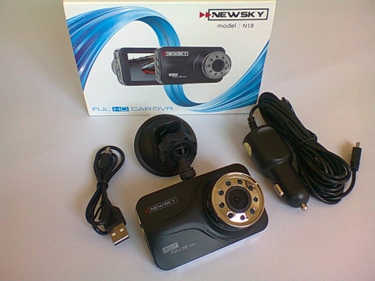 กล้องบันทึกติดรถยนต์ N18 ระบบ infrared