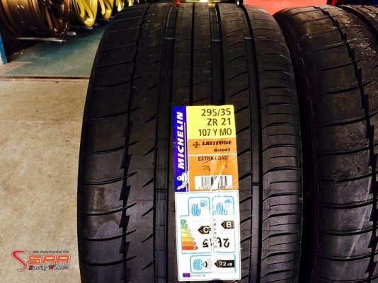 MICHELIN LATITUDE SPORT 295/35R21 ใส่ Porsche cayenne MICHELIN LATITUDE SPORT 295/35R21 ใส่ Porsche cayenne