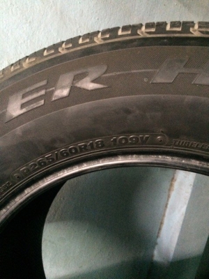ยางBRIDGESTONE 265-60-18 ปี13 ยางBRIDGESTONE 265-60-18 ปี13