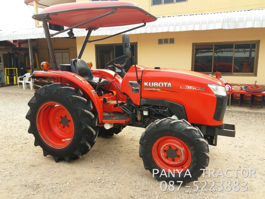 ปัญญาแทรคเตอร์..จัดมาให้ครับ ด่วน!!!คูโบต้า L3608 พร้อมผาน6&times;22 ใหม่ๆ สีเดิมๆทั้งคันสภาพพร้อมใช้