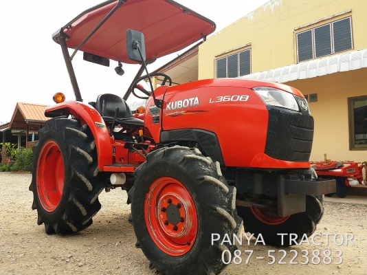 ปัญญาแทรคเตอร์..จัดมาให้ครับ ด่วน!!!คูโบต้า L3608 พร้อมผาน6&times;22 ใหม่ๆ สีเดิมๆทั้งคันสภาพพร้อมใช้