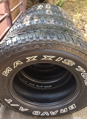 ยาง All Maxxis 245 70 16 ปลายปี16 ดอกเต็ม เนื้อนิ่มๆ ไม่มีปะ ราคาไม่แพง ยาง All Maxxis 245 70 16 ปลายปี16 ดอกเต็ม เนื้อนิ่มๆ ไม่มีปะ ราคาไม่แพง