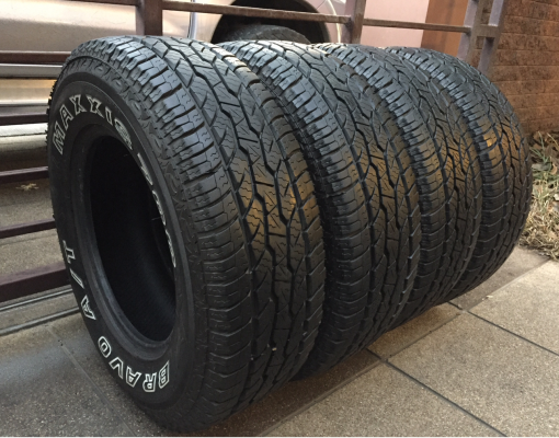 ยาง All Maxxis 245 70 16 ปลายปี16 ดอกเต็ม เนื้อนิ่มๆ ไม่มีปะ ราคาไม่แพง