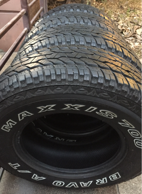 ยาง All Maxxis 245 70 16 ปลายปี16 ดอกเต็ม เนื้อนิ่มๆ ไม่มีปะ ราคาไม่แพง ยาง All Maxxis 245 70 16 ปลายปี16 ดอกเต็ม เนื้อนิ่มๆ ไม่มีปะ ราคาไม่แพง