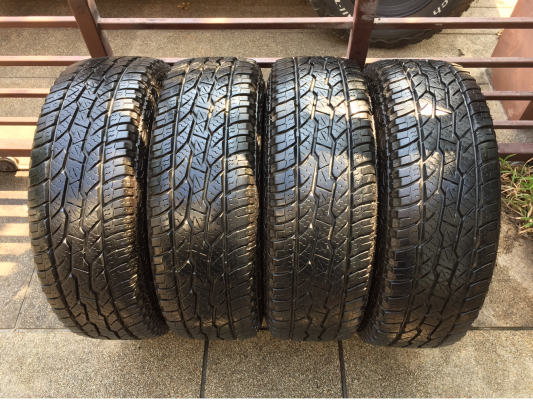 ยาง All Maxxis 245 70 16 ปลายปี16 ดอกเต็ม เนื้อนิ่มๆ ไม่มีปะ ราคาไม่แพง ยาง All Maxxis 245 70 16 ปลายปี16 ดอกเต็ม เนื้อนิ่มๆ ไม่มีปะ ราคาไม่แพง