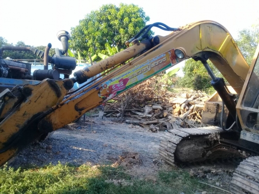 ขายรถแบคโฮ KOMATSU PC80-1 สพาภพร้อมไช้เครื่องดีปั้มดี