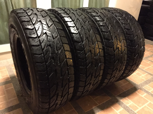 ยาง All Bridgestone 30 9.5 R15 ปลายปี13 ดอกเต็ม ใช้ยาว ราคาไม่แพง