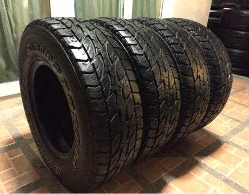 ยาง All Bridgestone 30 9.5 R15 ปลายปี13 ดอกเต็ม ใช้ยาว ราคาไม่แพง