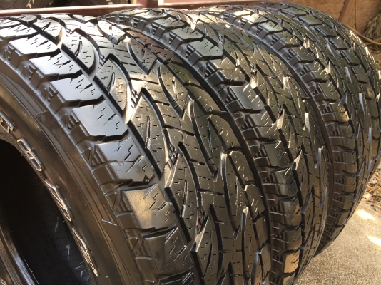 ยาง All Bridgestone 30 9.5 R15 ปลายปี13 ดอกเต็ม ใช้ยาว ราคาไม่แพง