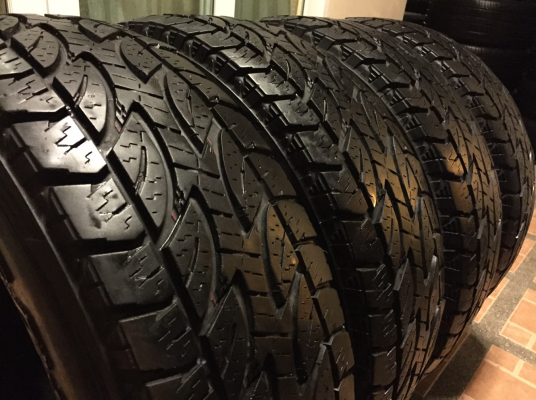 ยาง All Bridgestone 30 9.5 R15 ปลายปี13 ดอกเต็ม ใช้ยาว ราคาไม่แพง