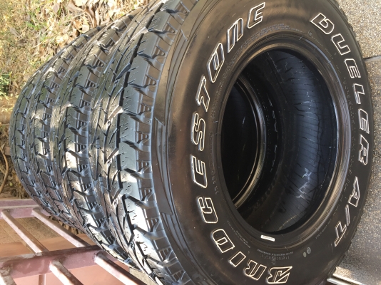 ยาง All Bridgestone 30 9.5 R15 ปลายปี13 ดอกเต็ม ใช้ยาว ราคาไม่แพง