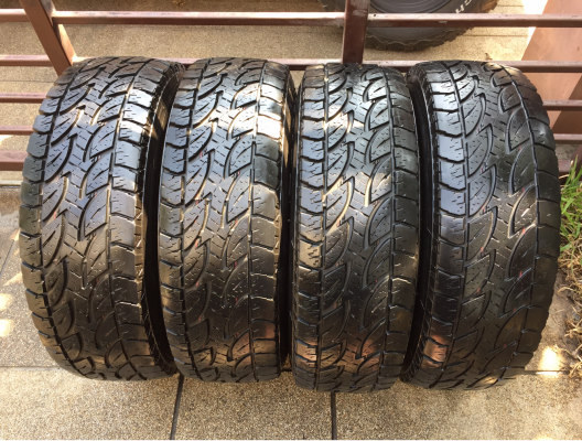 ยาง All Bridgestone 30 9.5 R15 ปลายปี13 ดอกเต็ม ใช้ยาว ราคาไม่แพง