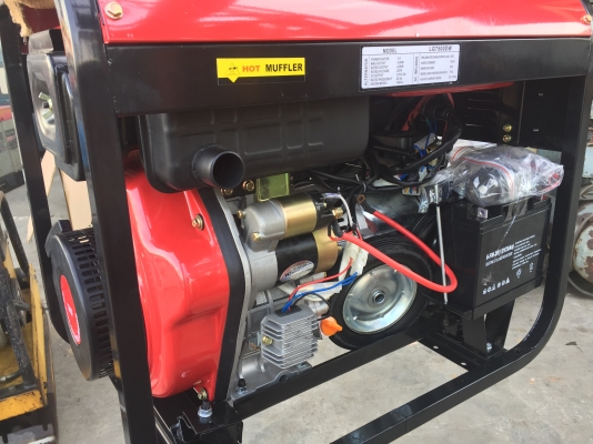 ขายเครื่องปั่นไฟขนาด7.5kvaและเชื่อมได้ในตัวสตาทกุญแจ