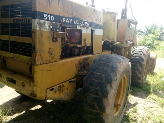 ขายรถตักล้อยาง KOMATSU 510 กรองเดี่ยว ราคา 450000