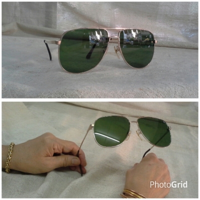แว่นตาวินเทจทรง &#039;หยดน้ำตา&#039; ยุค &#039;70s Vintage HOYA handmade in Japan