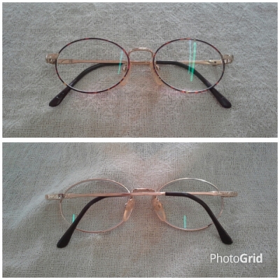 แว่นสายตายาววินเทจผู้ดีอังกฤษ ยุค '90s Authentic CAMBRIDGE handmade in England ค่าสายตา +200 แว่นสายตายาววินเทจผู้ดีอังกฤษ ยุค '90s Authentic CAMBRIDGE handmade in England ค่าสายตา +200