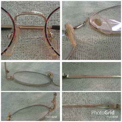 แว่นสายตายาววินเทจผู้ดีอังกฤษ ยุค &#039;90s Authentic CAMBRIDGE handmade in England ค่าสายตา +200