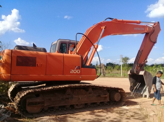 ขายรถแบคโฮ HITACHI 200 ZX-1 สวยเดิมๆเอกสารทะเบียน ขายรถแบคโฮ HITACHI 200 ZX-1 สวยเดิมๆเอกสารทะเบียน