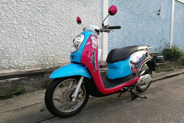 Scoopy i 2014 วิ่ง3000โล รถบ้านแท้ มือเดียว เล่มชุดโอนครบ