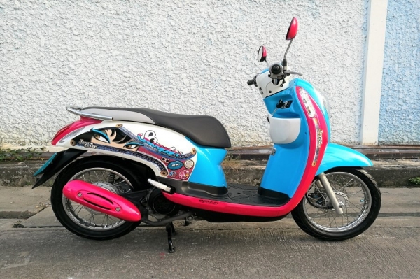 Scoopy i 2014 วิ่ง3000โล รถบ้านแท้ มือเดียว เล่มชุดโอนครบ