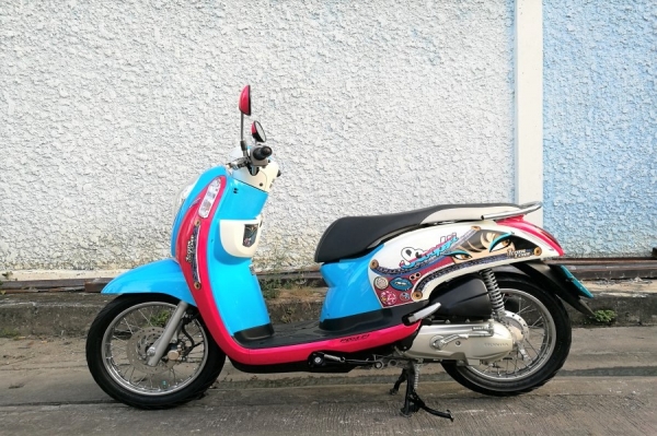 Scoopy i 2014 วิ่ง3000โล รถบ้านแท้ มือเดียว เล่มชุดโอนครบ