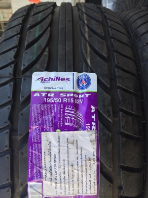 ขายยางใหม่ ACHILLES ART SPORT 195-50-15 ปี16 ชุดละ 5,500 บาท