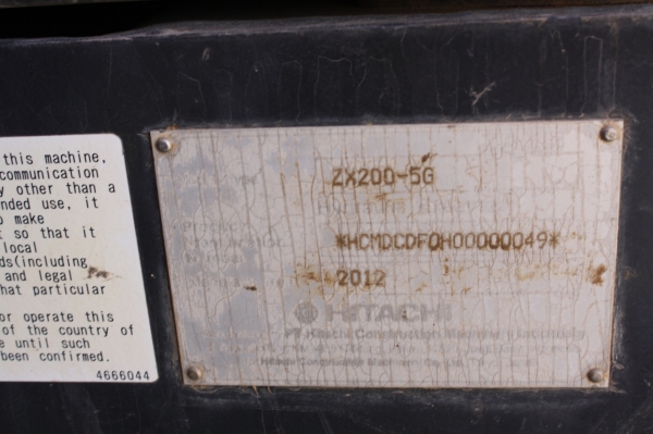 zx200-5G ปี 2012 zx200-5G ปี 2012