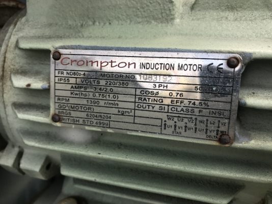 ขายโบวท่อ ดูด-เป่า ระบายอากาศ 1HP. 380V สภาพดีเดิมๆ โครงสร้างแข็งแรง พร้อมใช้งาน มี 2ชุดครับ ขายโบวท่อ ดูด-เป่า ระบายอากาศ 1HP. 380V สภาพดีเดิมๆ โครงสร้างแข็งแรง พร้อมใช้งาน มี 2ชุดครับ