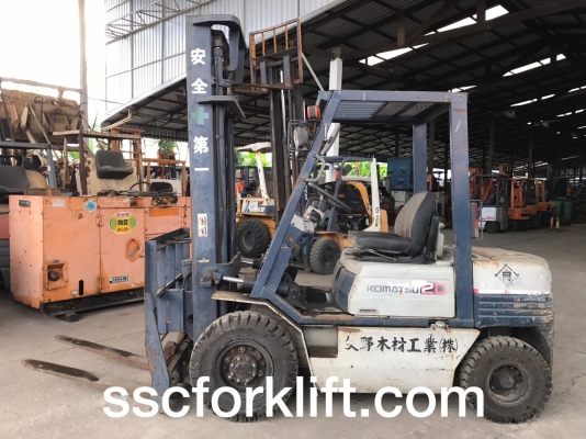 ขายรถยก KOMATSU FD25-11  เสาสูง 4 เมตร (งาเท)